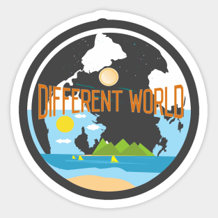 Different World Sticker